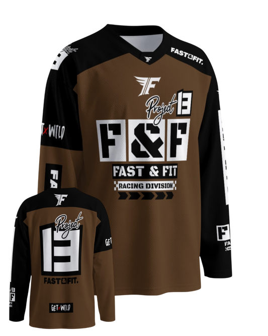 Base MX Jersey Brown