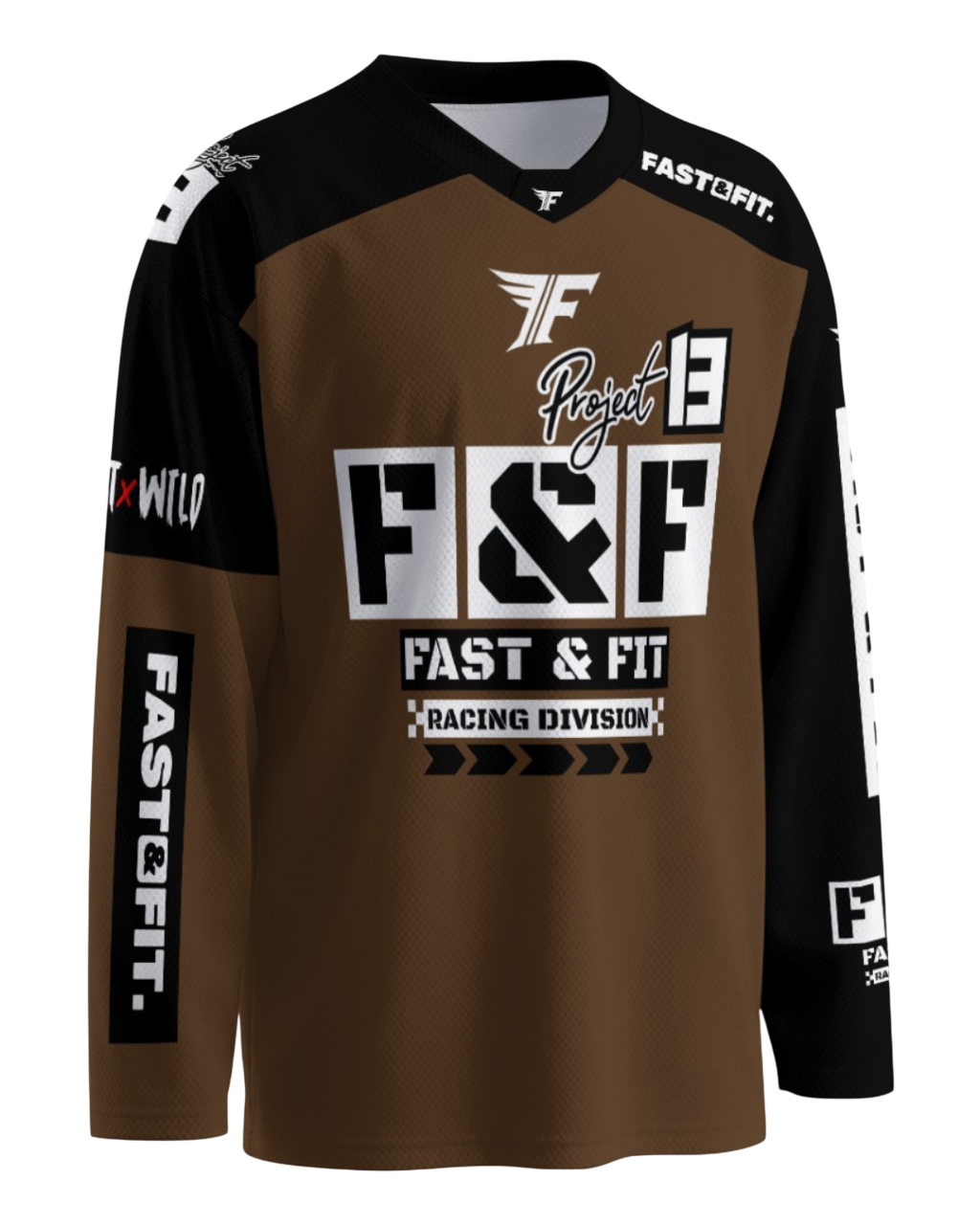 Base MX Jersey Brown