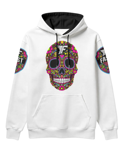 Calavera Hoodie White