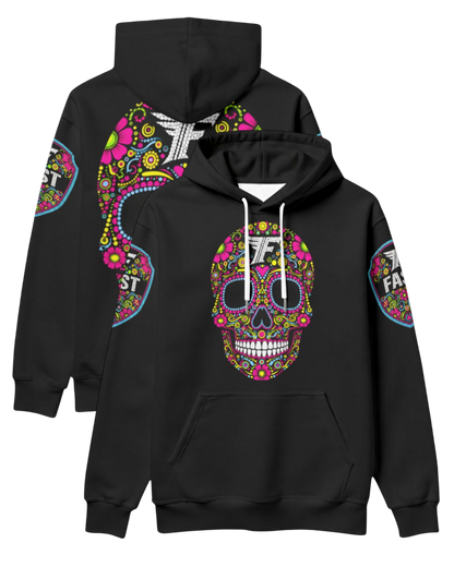 Calavera Hoodie Black