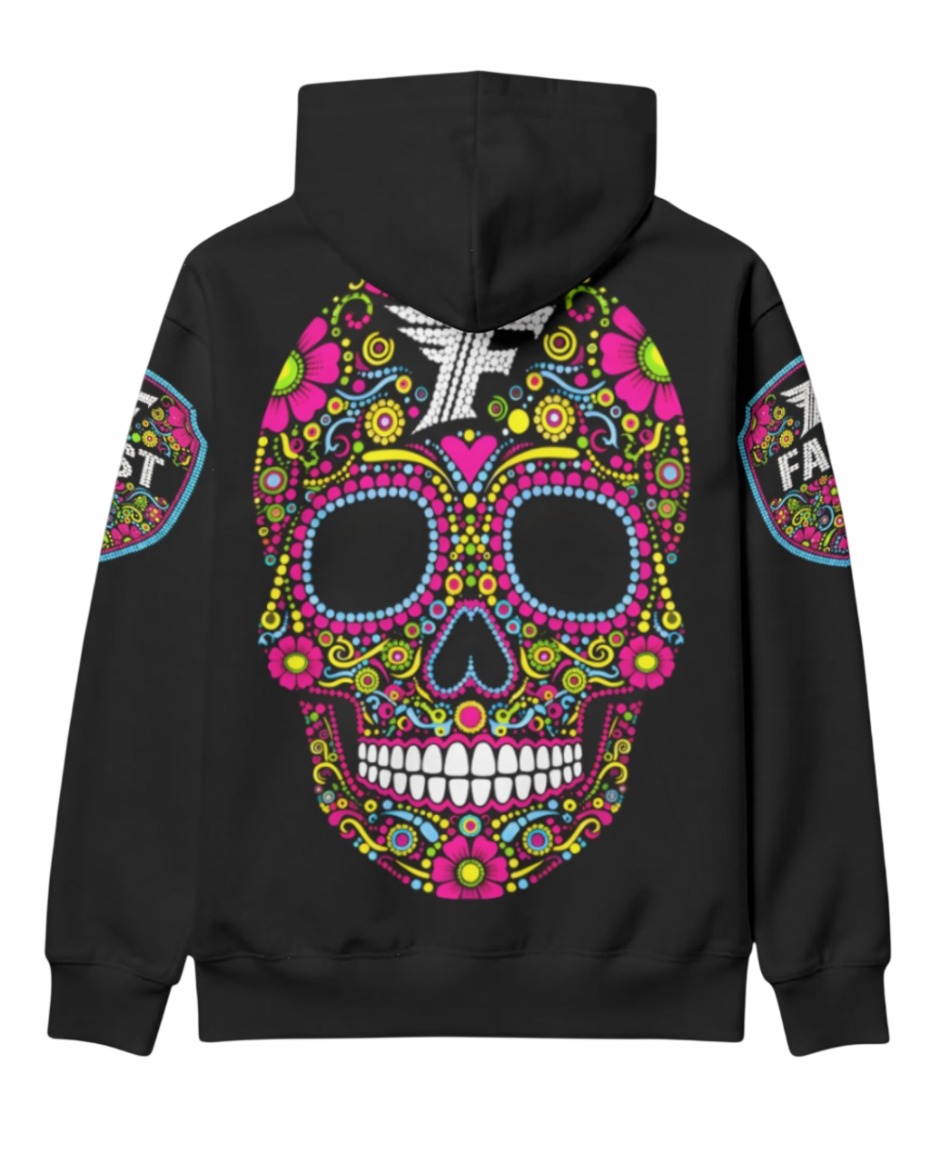 Calavera Hoodie Black