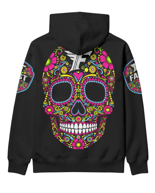 Calavera Hoodie Black
