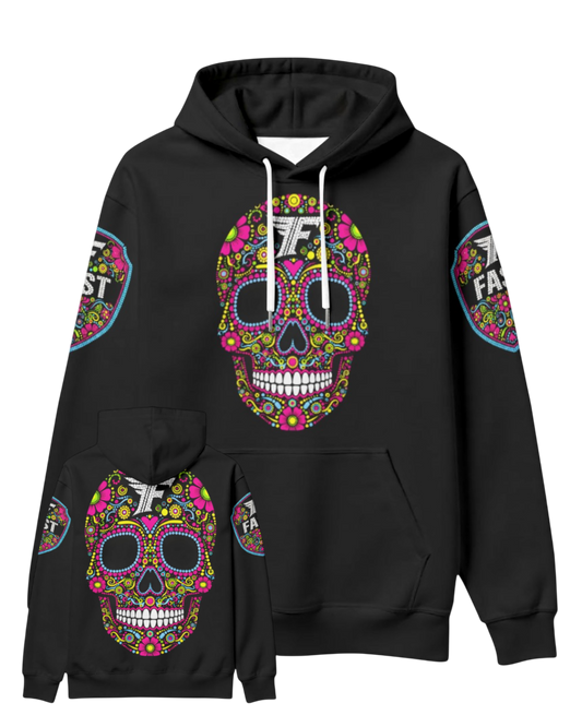 Calavera Hoodie Black
