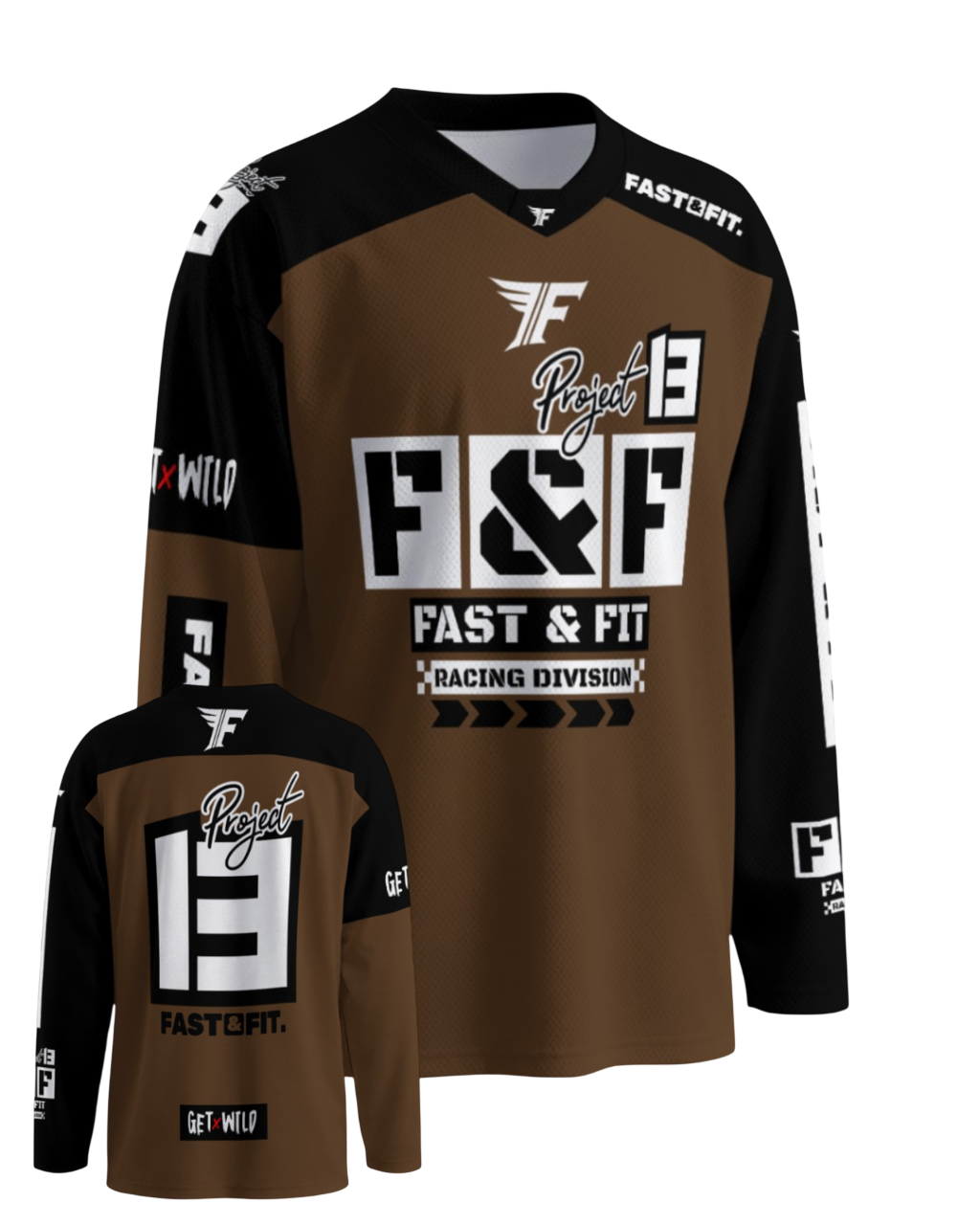 Base MX Jersey Brown