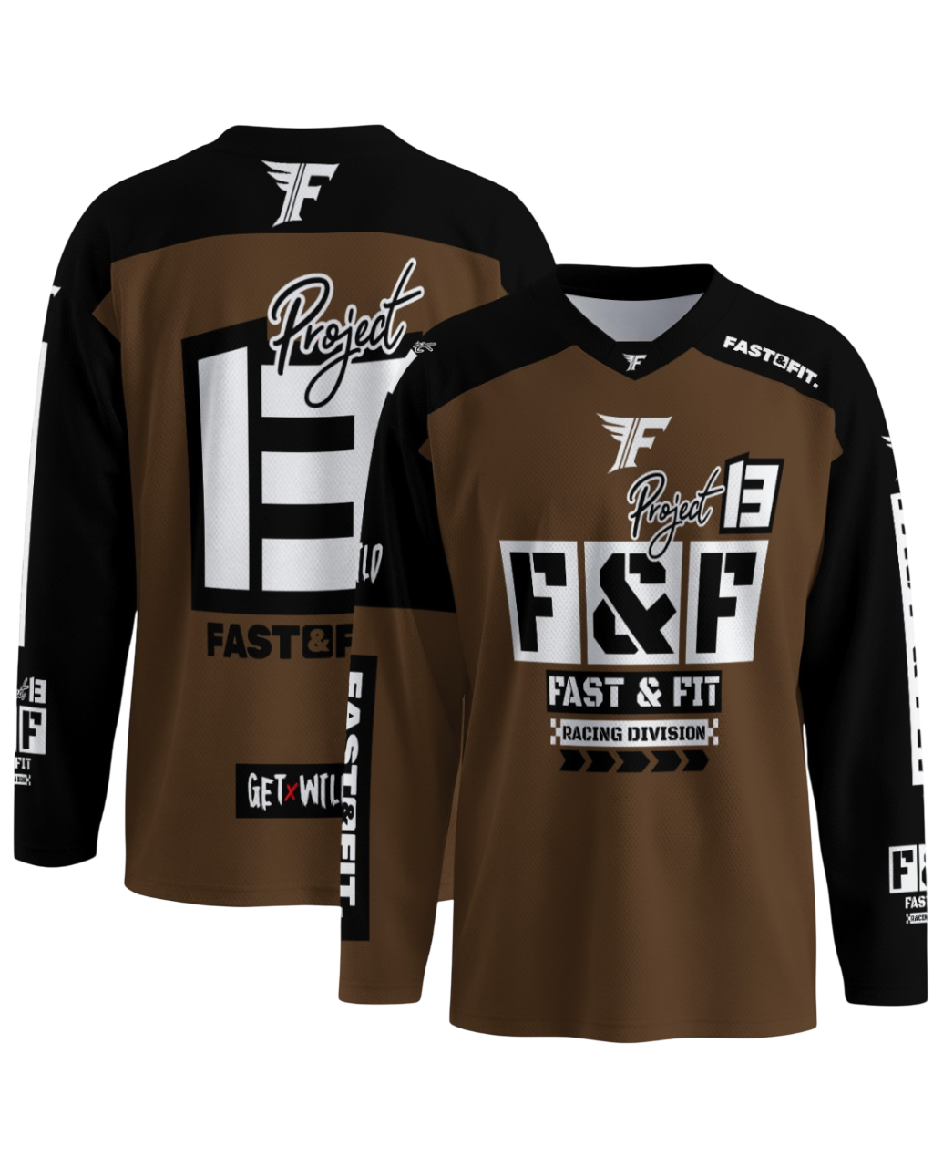 Base MX Jersey Brown
